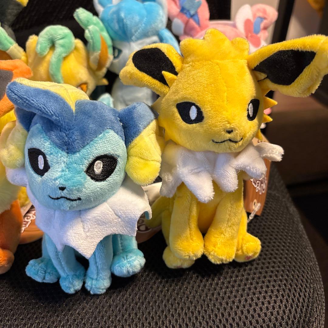 新品・タグ付】ポケモンフィット ブイズ 9体 コンプリートセット