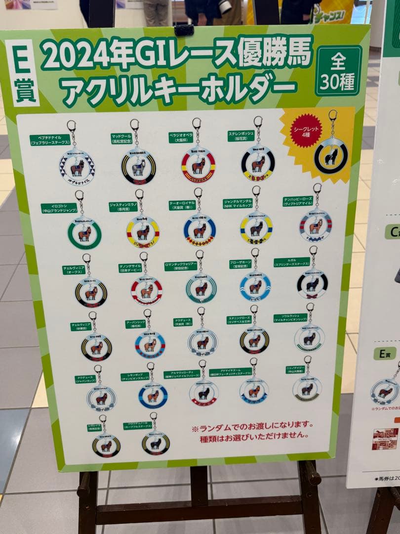 JRAウェルカムチャンス 2024年GIレース優勝馬全30種セット