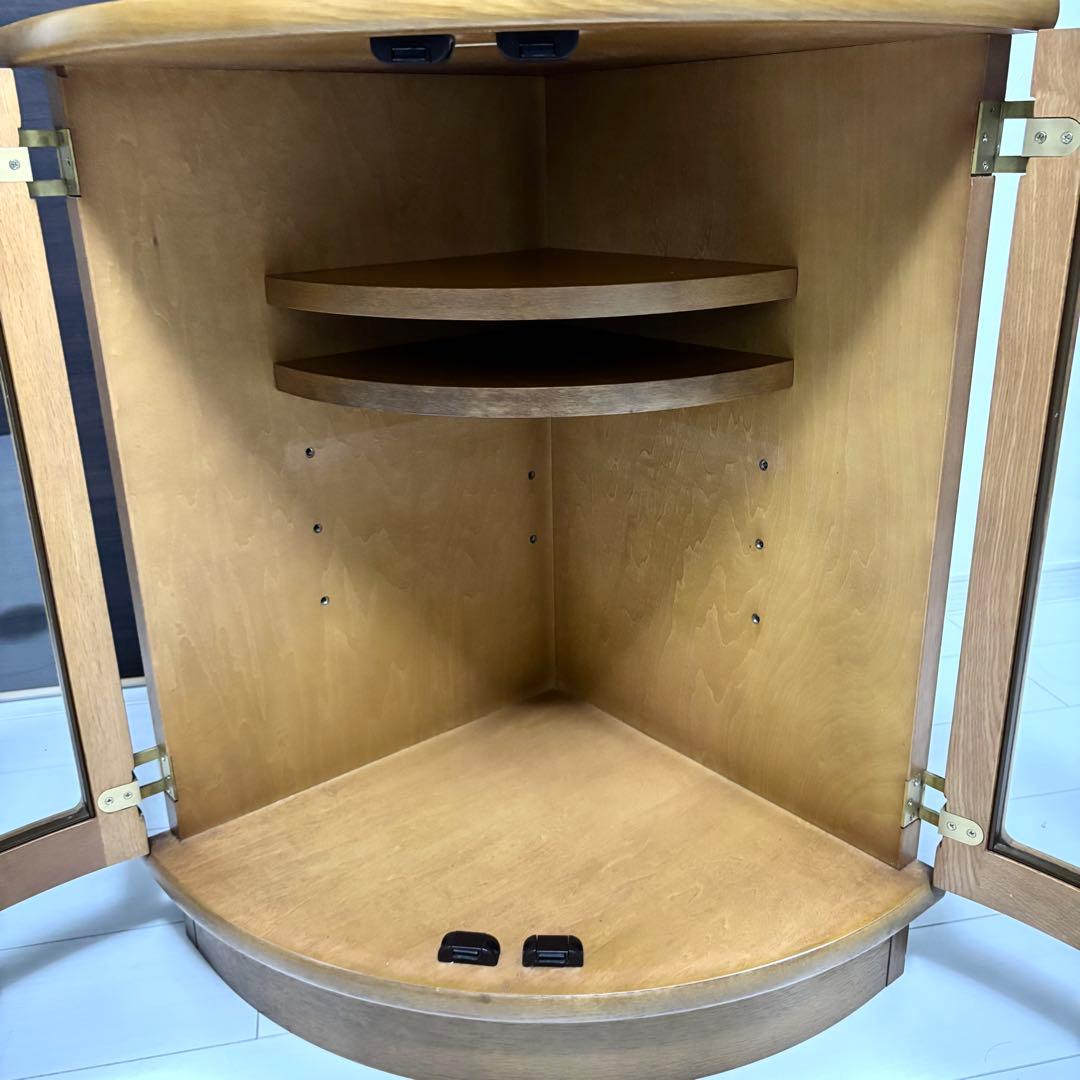 カリモク コーナーボード コーナーキャビネット 飾り棚 リビング収納