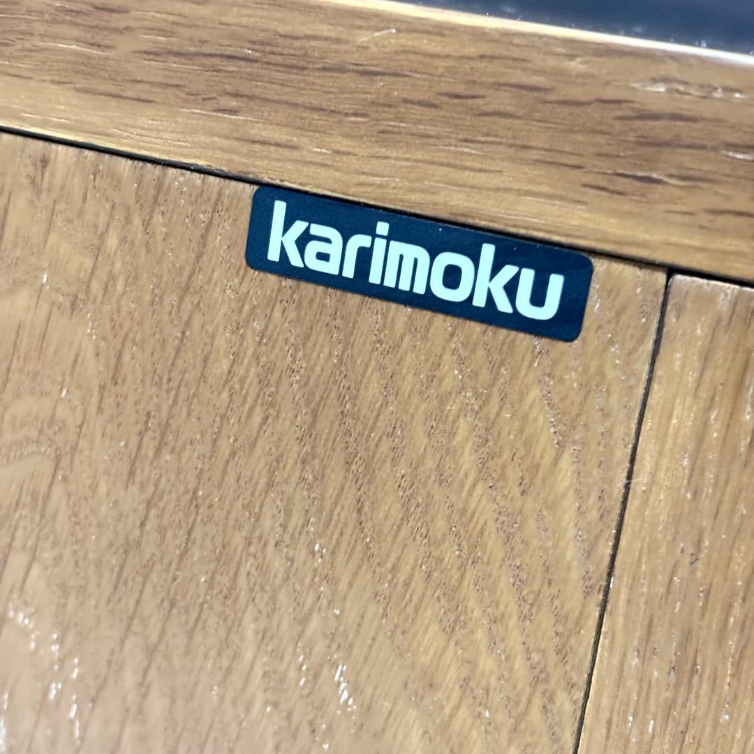 カリモク コーナーボード コーナーキャビネット 飾り棚 リビング収納