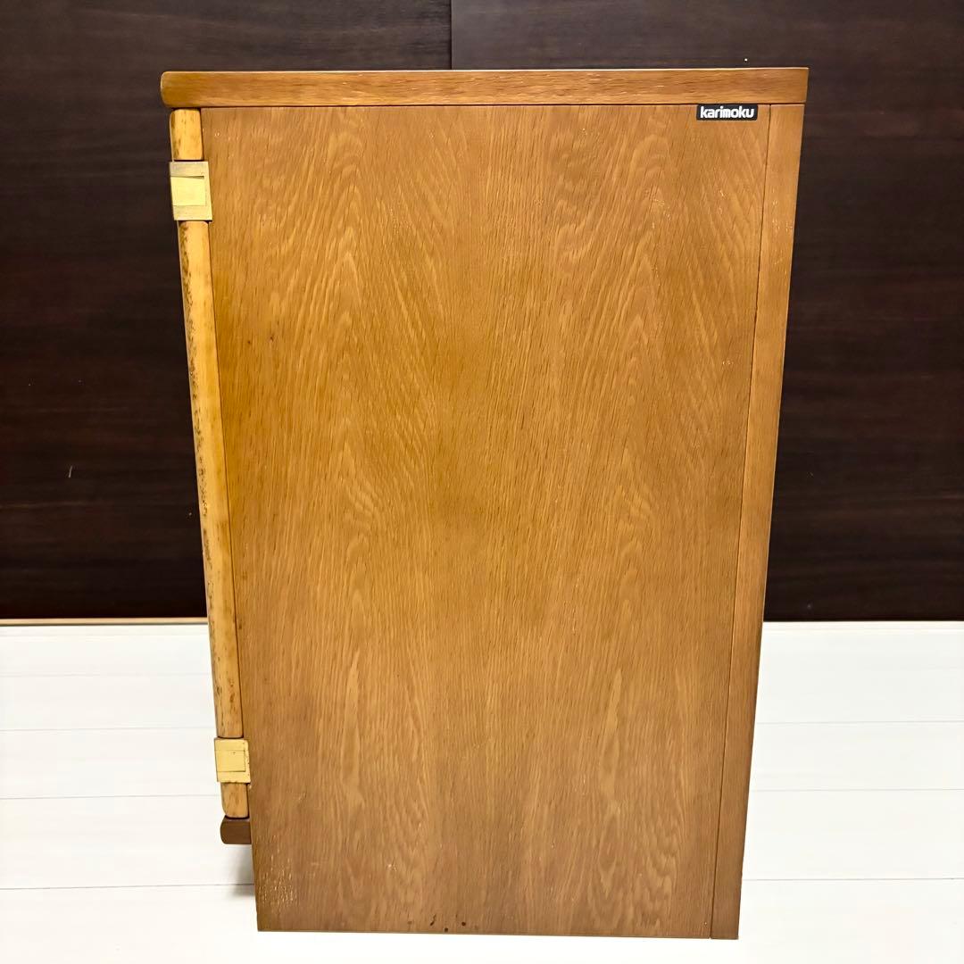カリモク コーナーボード コーナーキャビネット 飾り棚 リビング収納