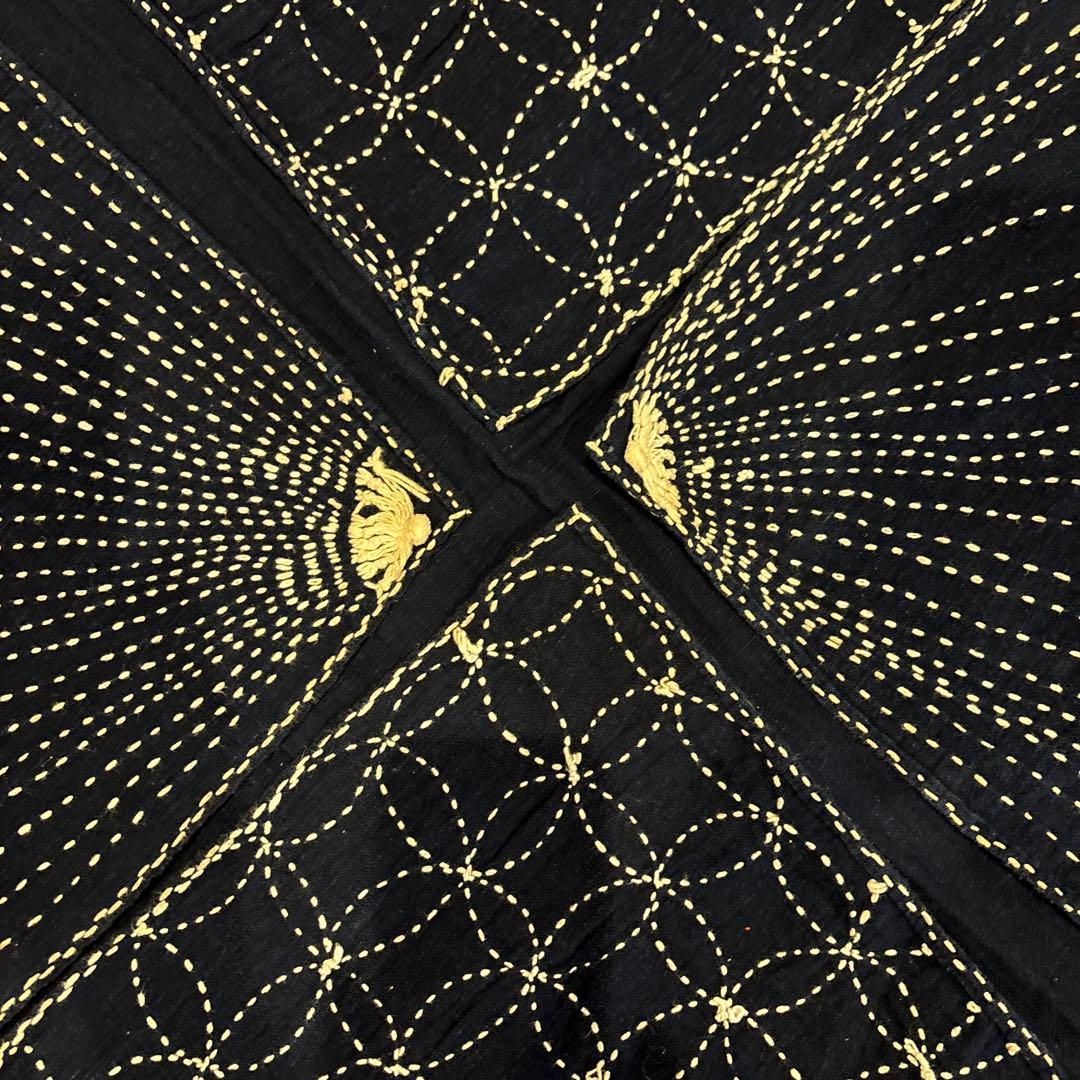 古布　藍染　刺し子　大風呂敷　5幅　約155✖️160