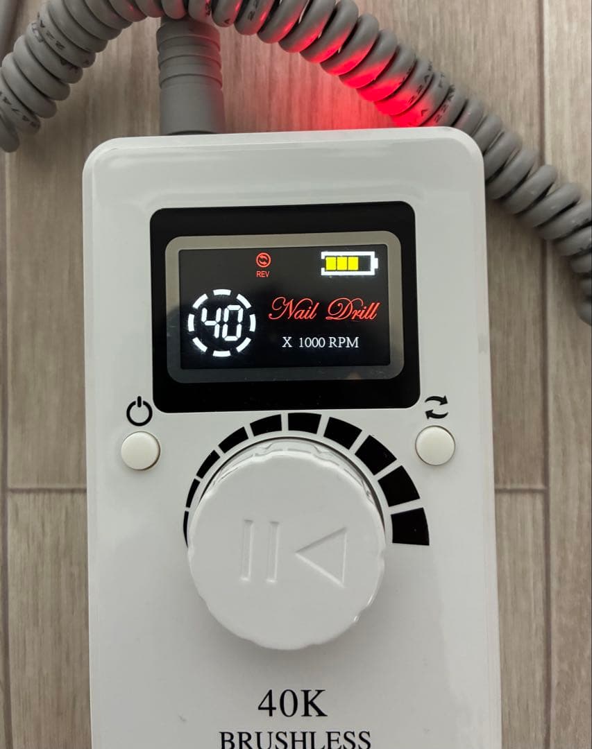 ネイル ドリル マシン TP289 充電 40000RPM コードレス