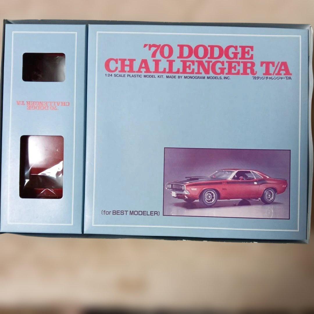 70 DODGE CHALLENGER T/A 1:24 プラモデルキット - メルカリ