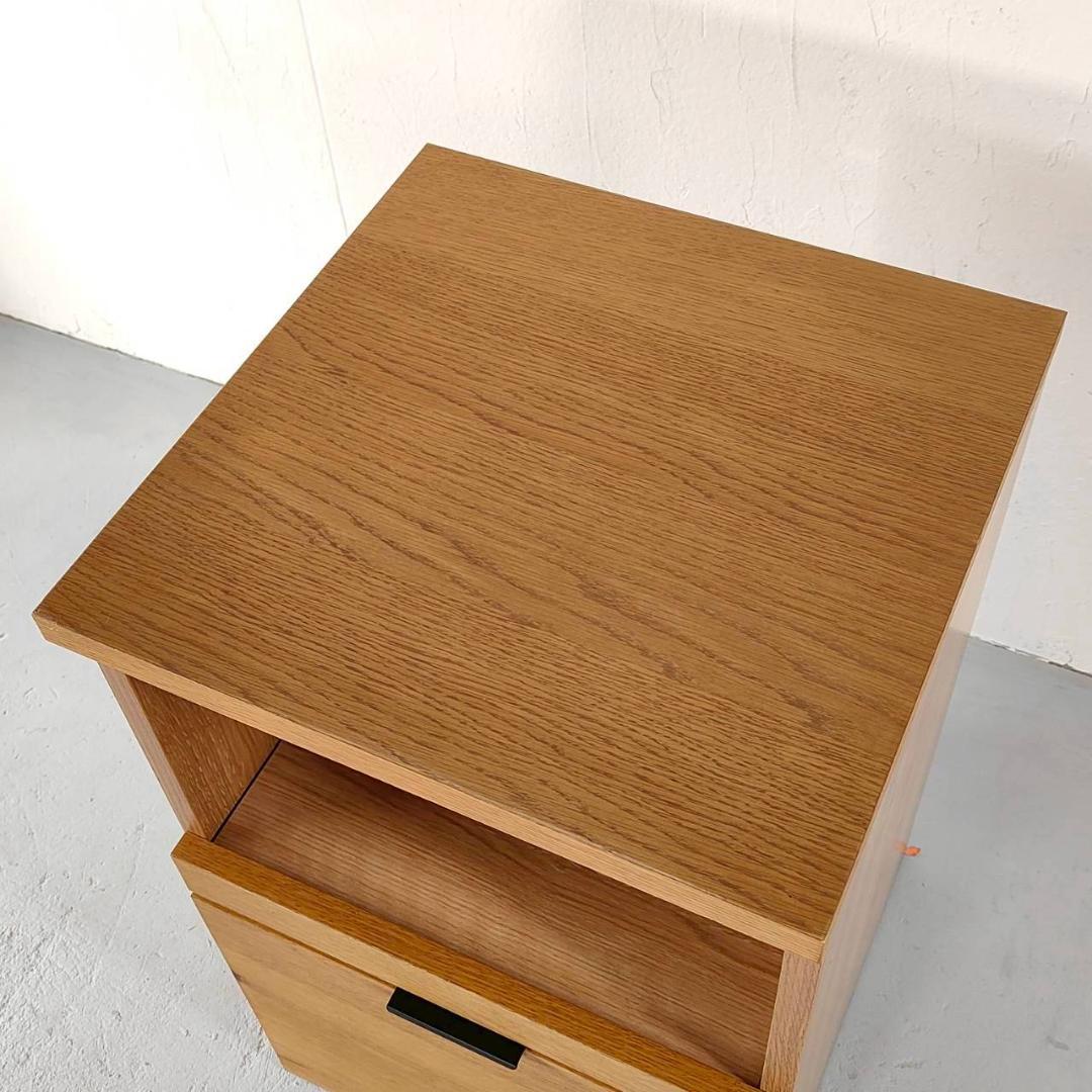 良品 UNICO ADDAY デスクチェスト オープン W450 - メルカリ