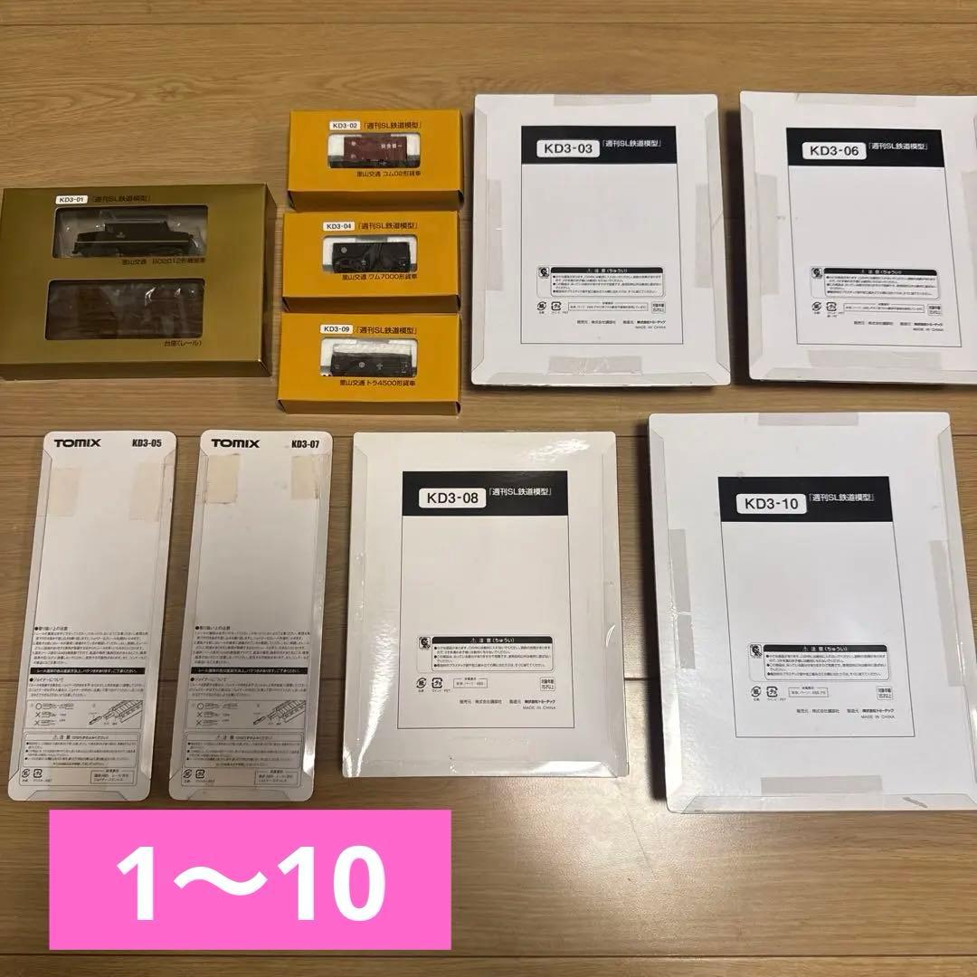 講談社　週刊SL鉄道模型　Nゲージジオラマ製作マガジン　里山交通B1001形