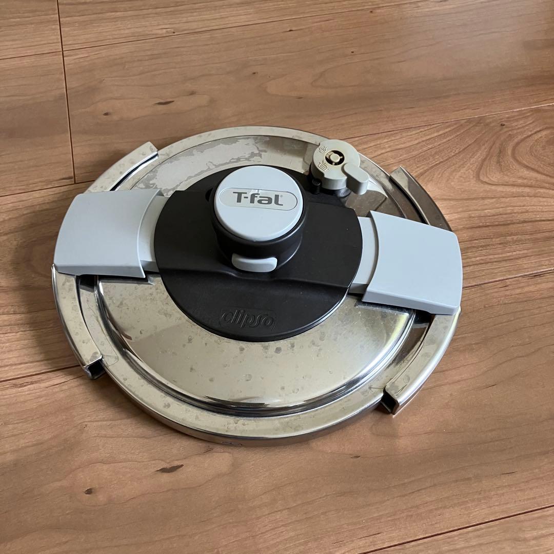 T-fal ティファール 圧力鍋 クリプソプルミエプラス ６L ガラス蓋 中かご