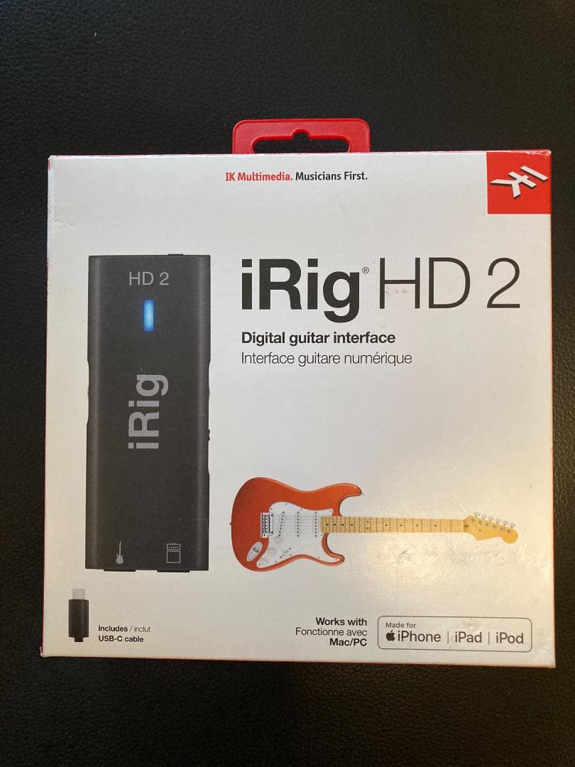 【お手軽で高品質】IK Multimedia iRig HD 2