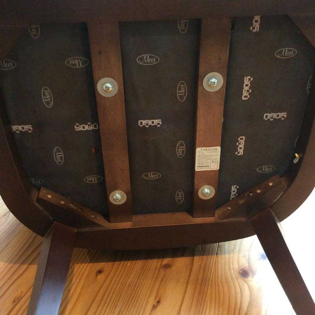 【希少中古】アンティーク家具｜ブラック合皮レザー/1人掛け/シングルソファチェア