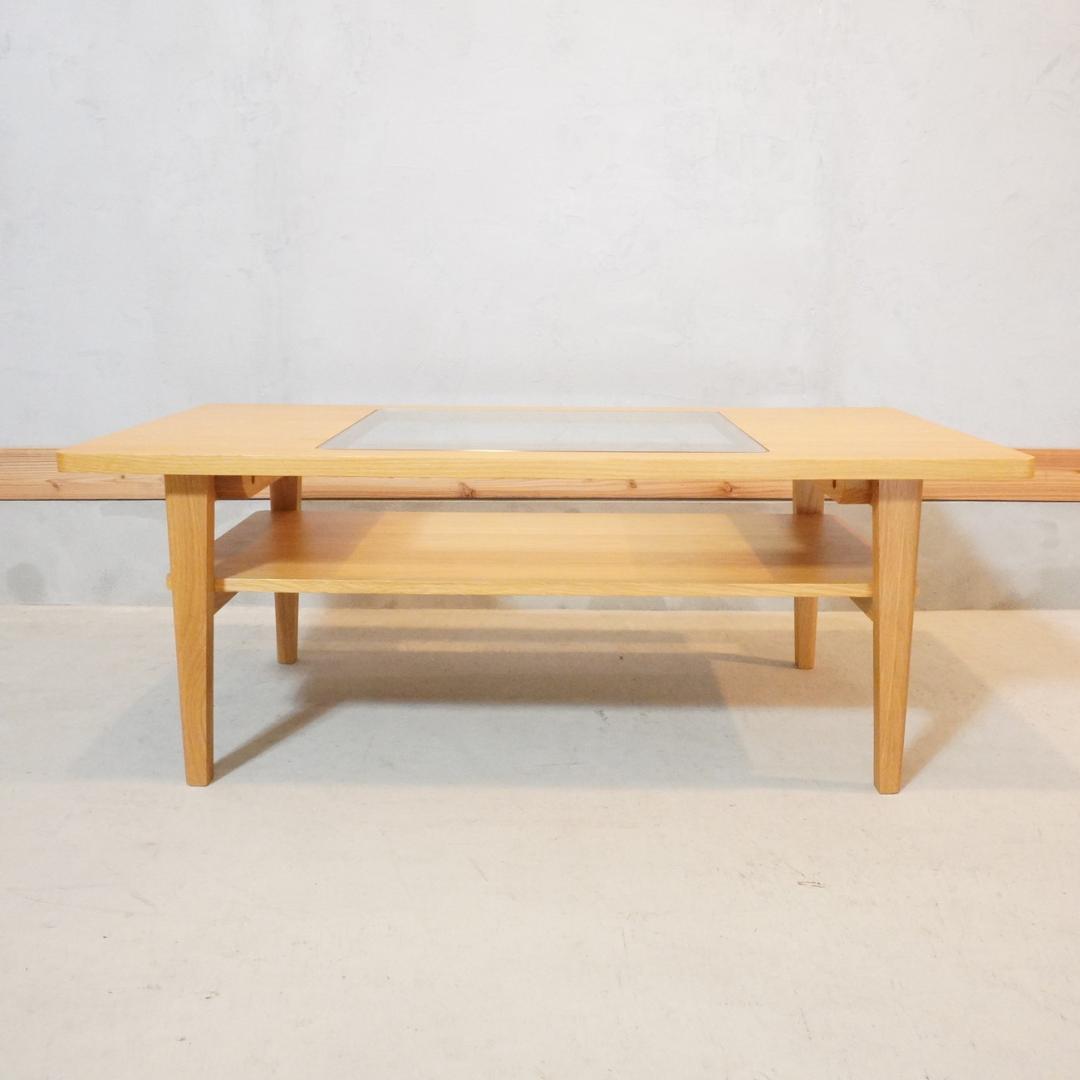 ウニコ シグネ オーク材 ローテーブル リビングテーブル 北欧スタイル カフェ風