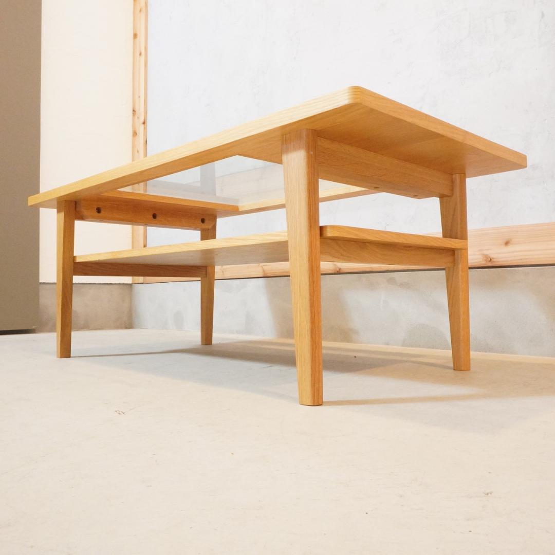 ウニコ シグネ オーク材 ローテーブル リビングテーブル 北欧スタイル カフェ風