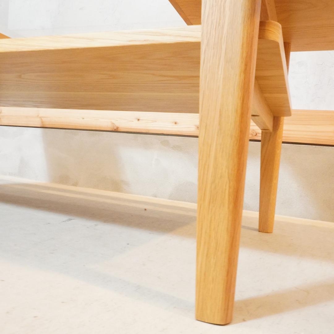 ウニコ シグネ オーク材 ローテーブル リビングテーブル 北欧スタイル カフェ風