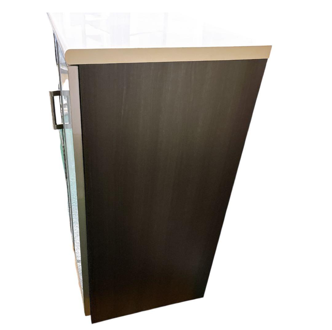 【送料設置込み】ニトリ キッチンボード ポスティア90 ブラック黒