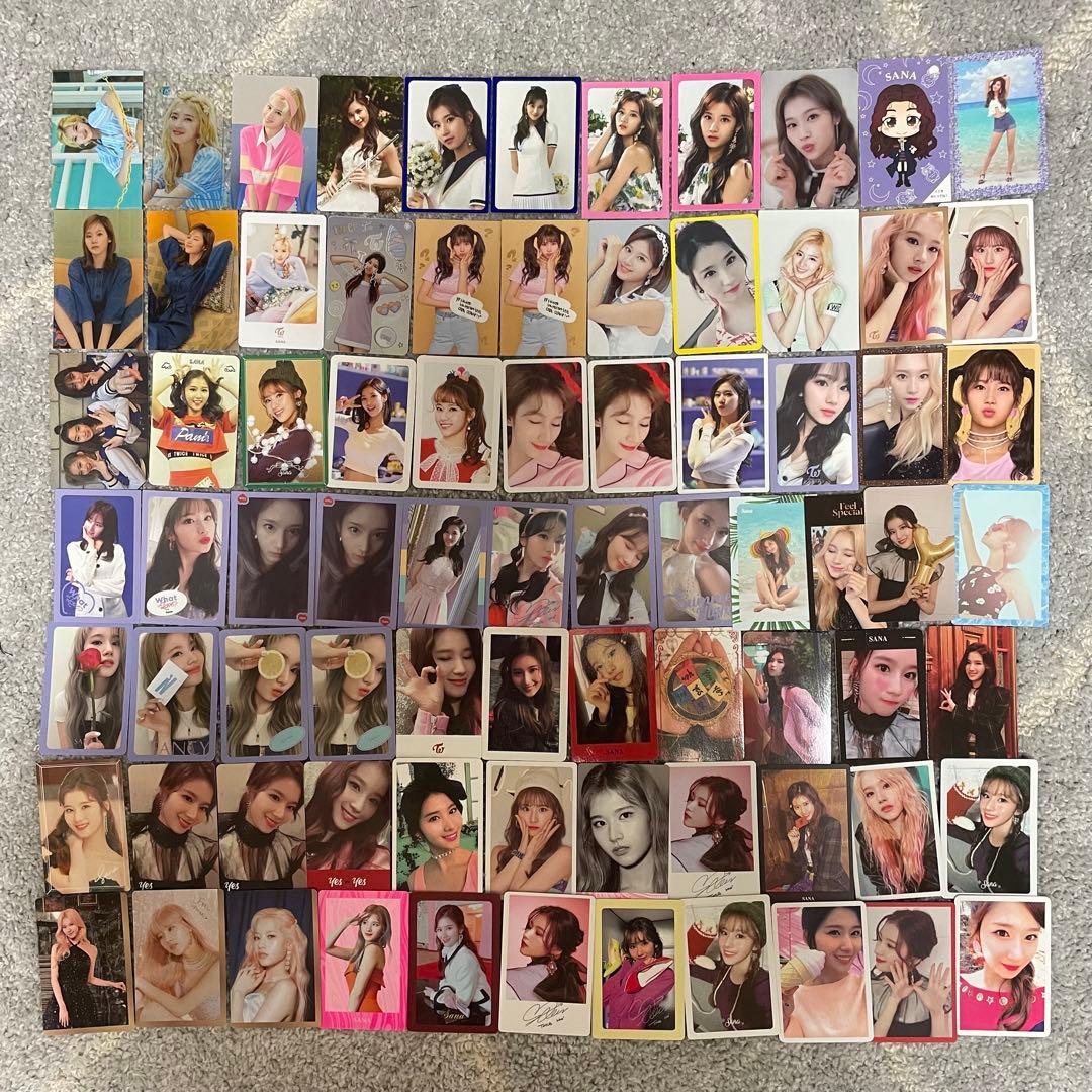 TWICE まとめ売り トレカ270枚【レアトレカあり】＋α33(ラントレ等