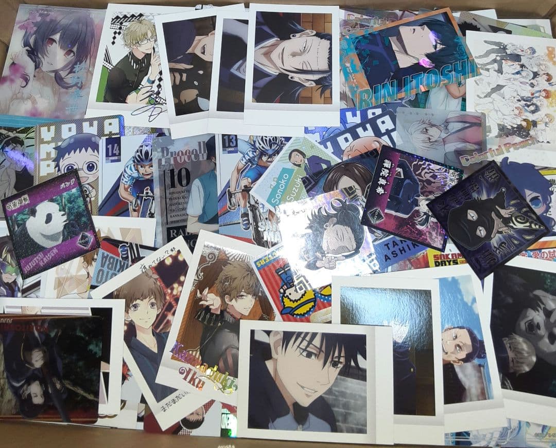 アニメグッズ シール・カード 大量 まとめ売り 1200点