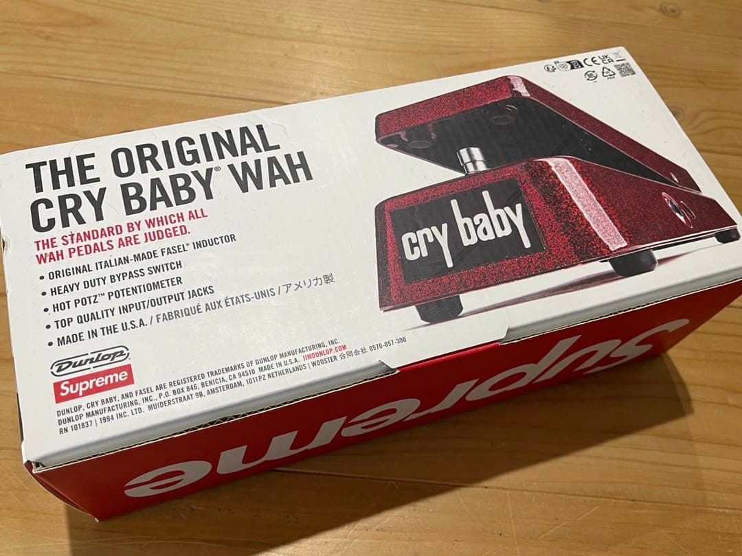 レア！2024FW Supreme®/Cry Baby Pedal - メルカリ