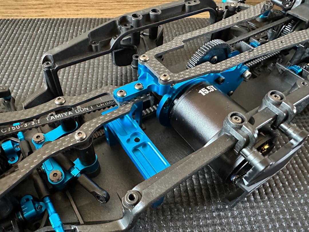 タミヤTA07RRとTBLM-02S 15.5T