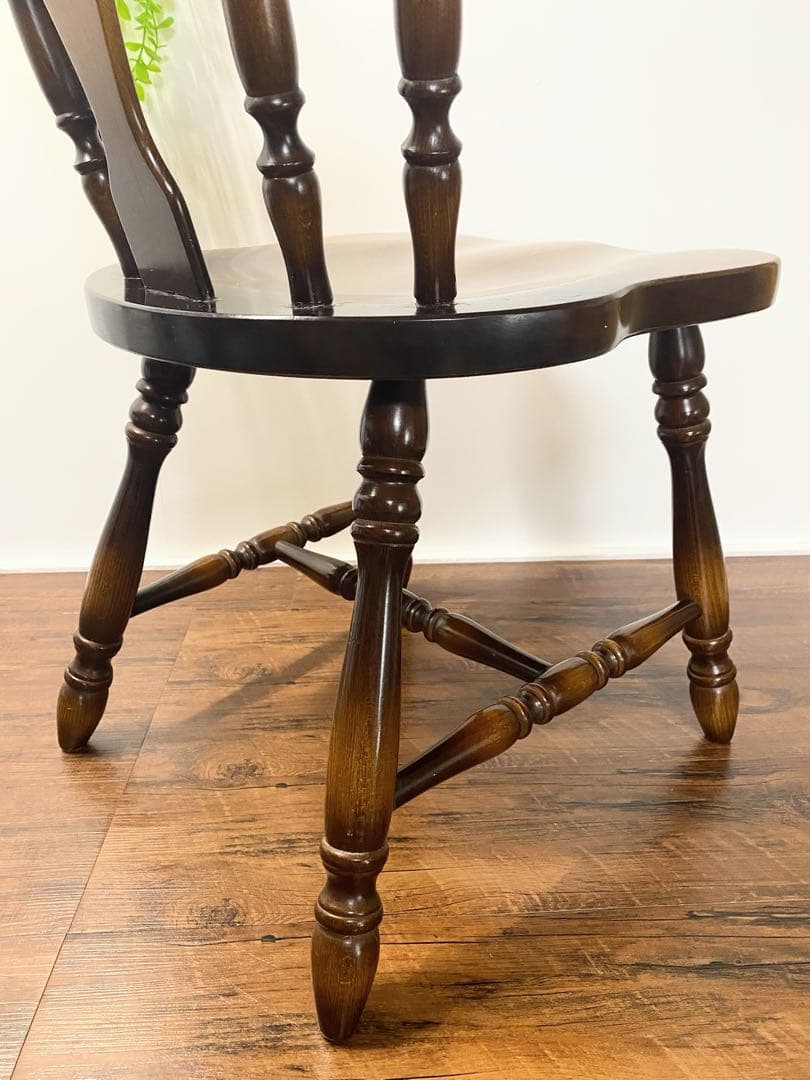 飛騨産業 キツツキマーク ウィンザーチェア 椅子 2脚セット