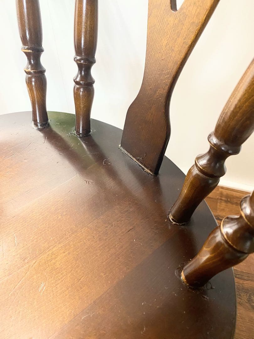 飛騨産業 キツツキマーク ウィンザーチェア 椅子 2脚セット