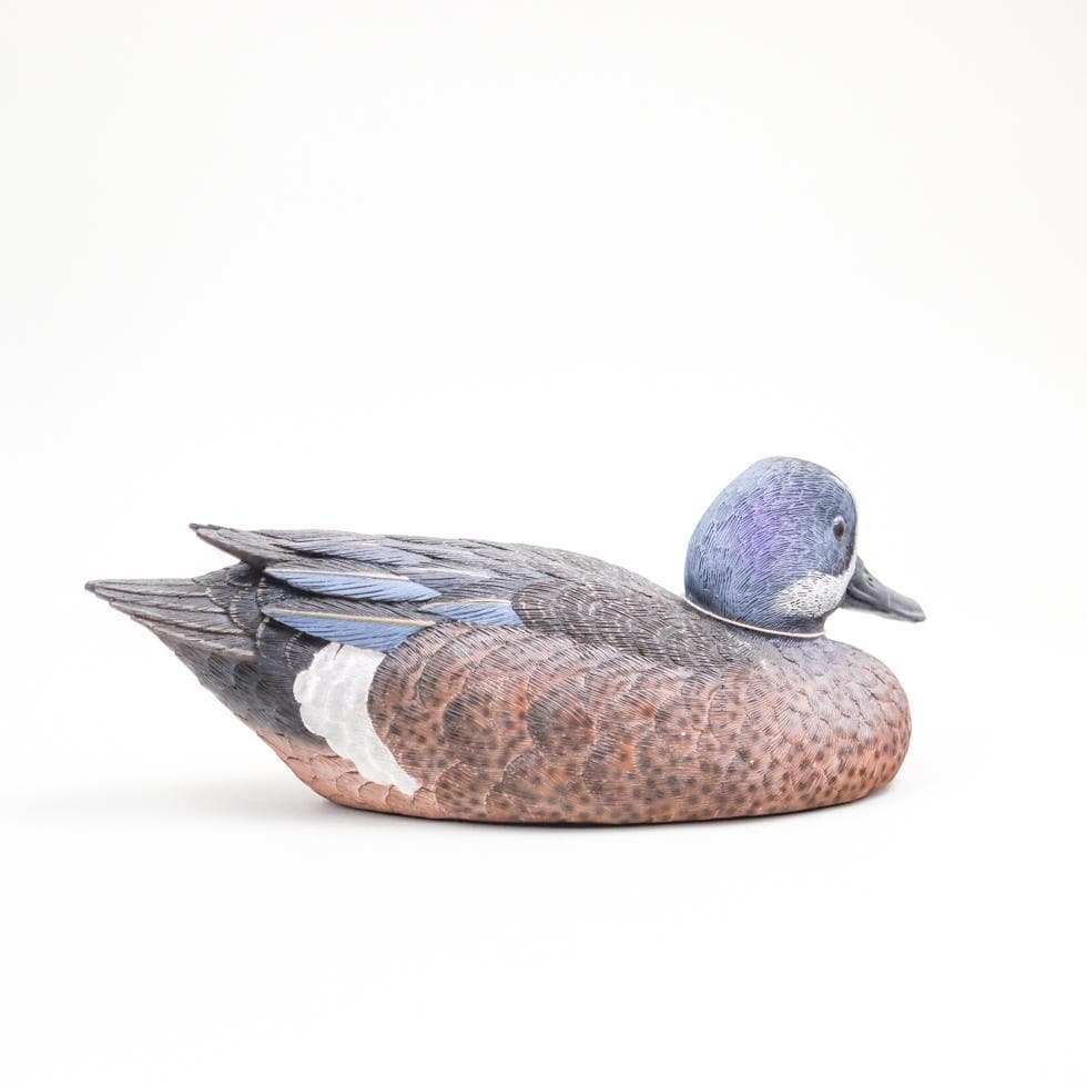 Wild Wings コールドキャスト 手描き彩色 デコイ バードカービング