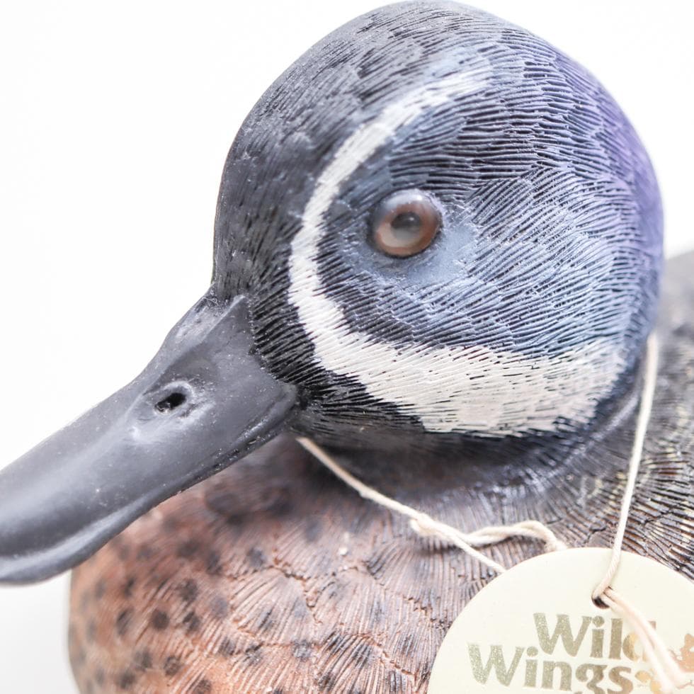 Wild Wings コールドキャスト 手描き彩色 デコイ バードカービング