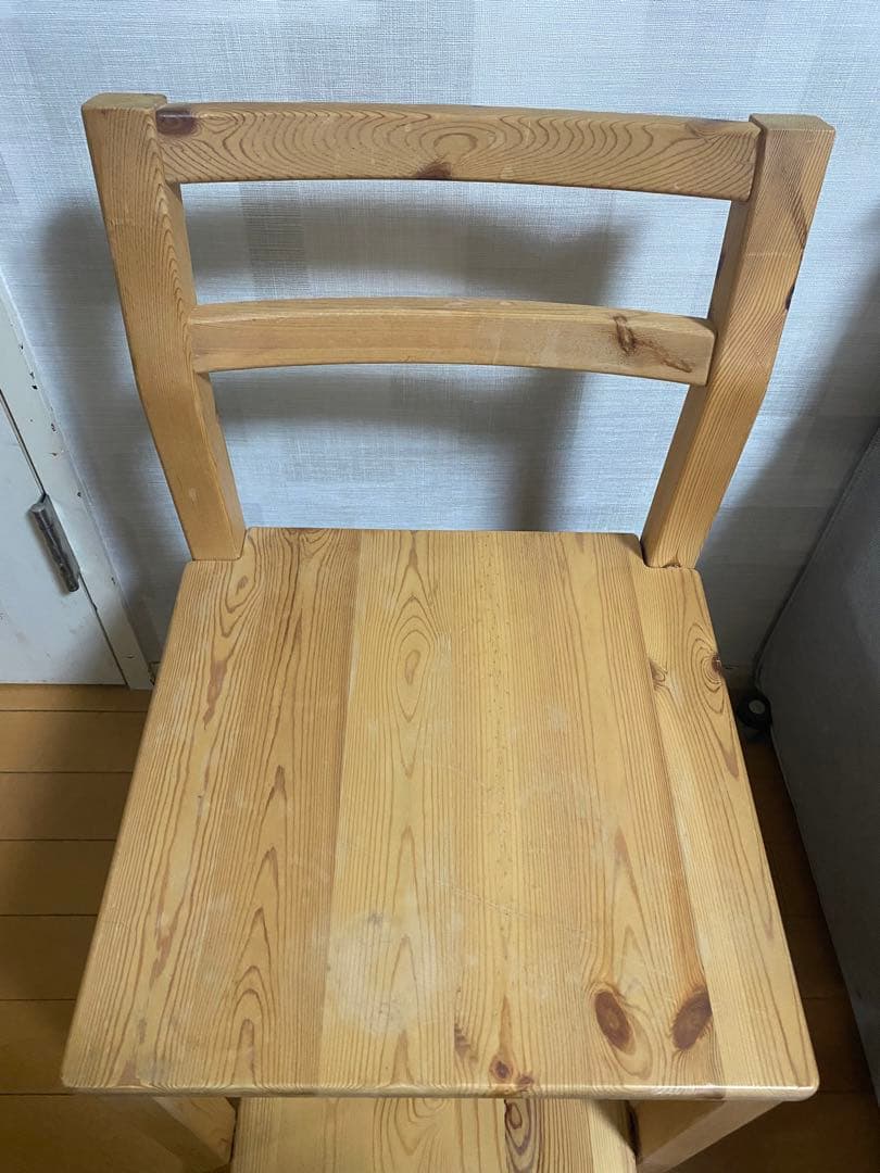 天然木（パイン材）椅子