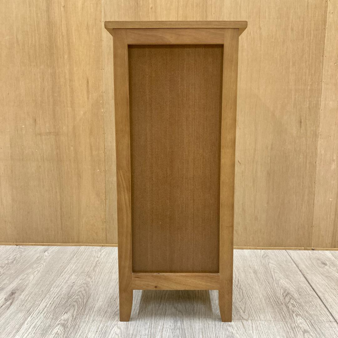 【カリモク】電話台　ラック　棚　花台　サイドチェスト　スリッパラック