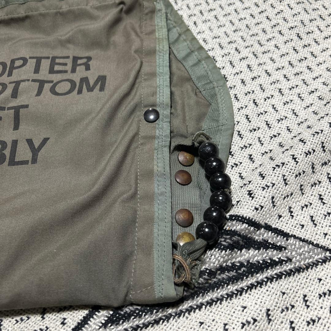 レア❗️米軍実物 ヘリコプター 救命具用 バッグ DLA-90