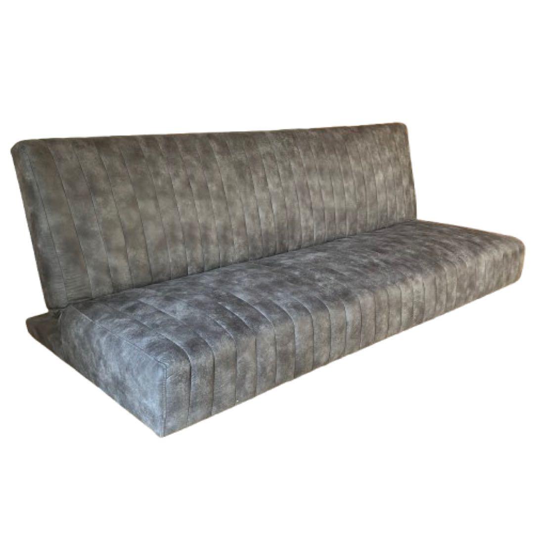 【香川手渡限定‼︎】未使用　ソファベッド　ロータイプ　＋脚付　3段階リクライニング