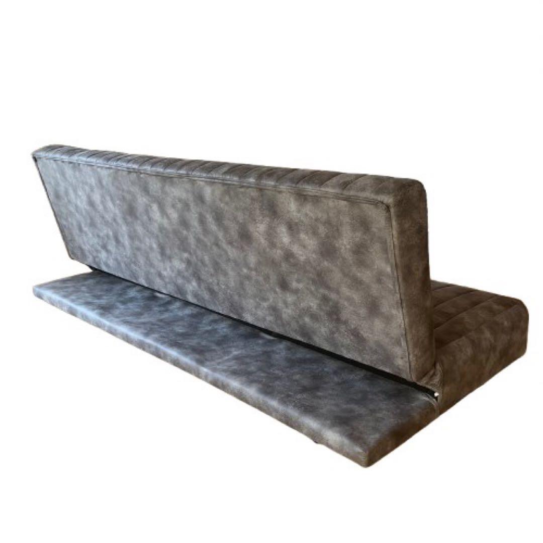 【香川手渡限定‼︎】未使用　ソファベッド　ロータイプ　＋脚付　3段階リクライニング