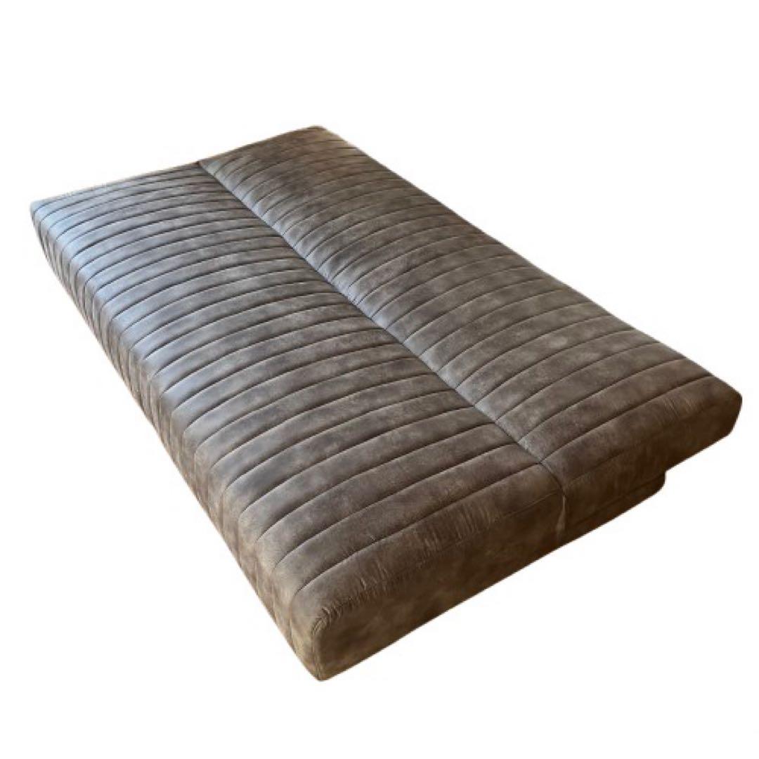 【香川手渡限定‼︎】未使用　ソファベッド　ロータイプ　＋脚付　3段階リクライニング