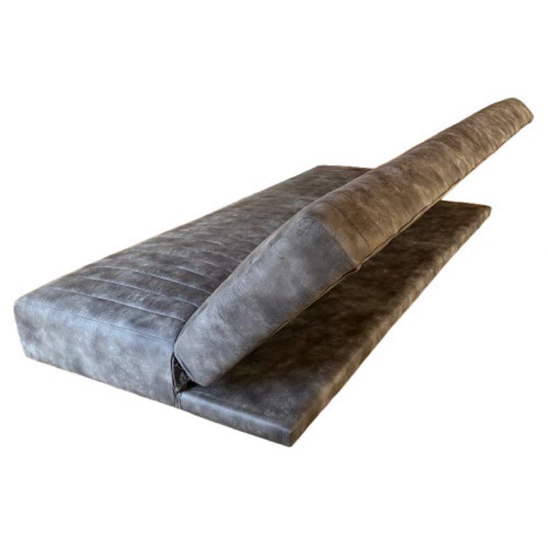 【香川手渡限定‼︎】未使用　ソファベッド　ロータイプ　＋脚付　3段階リクライニング