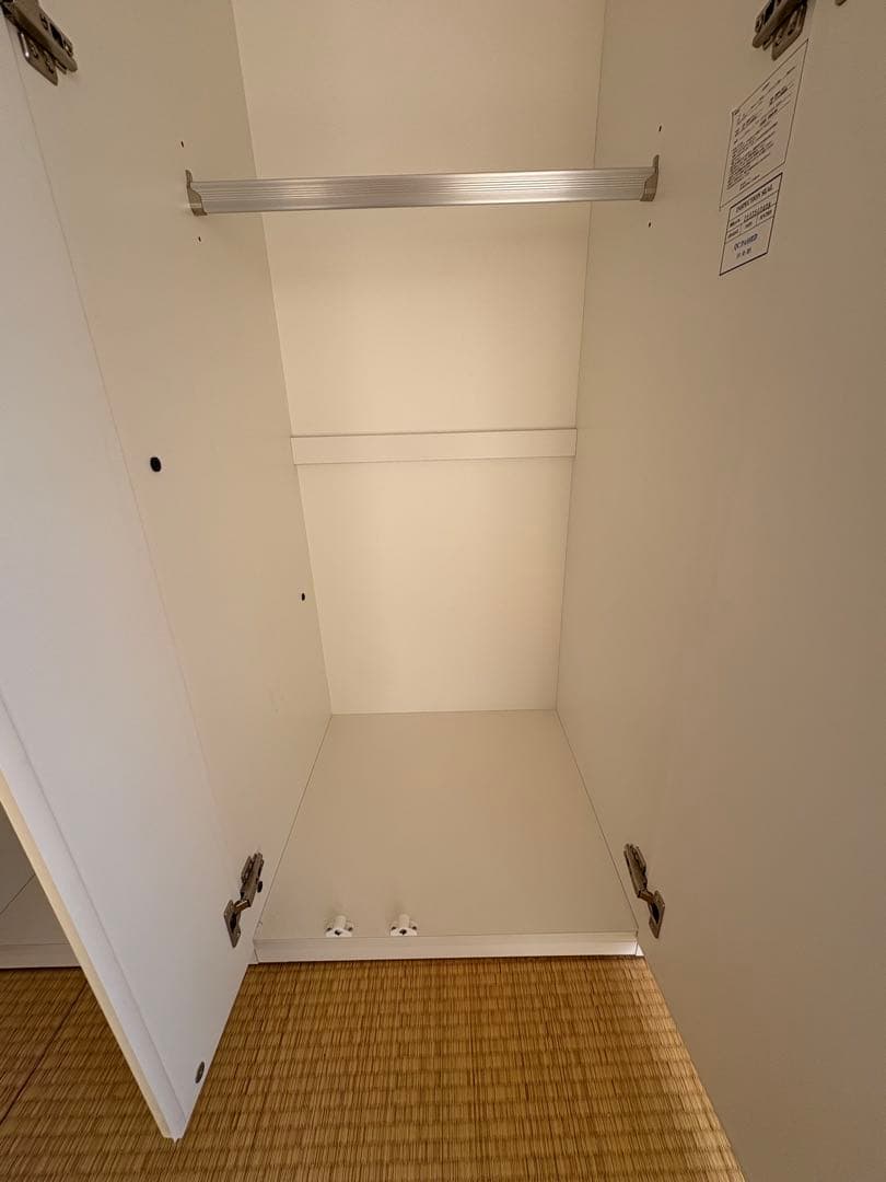 ①【引取or直配送】ニトリ ワードローブ クエス 100 ホワイトQUESS