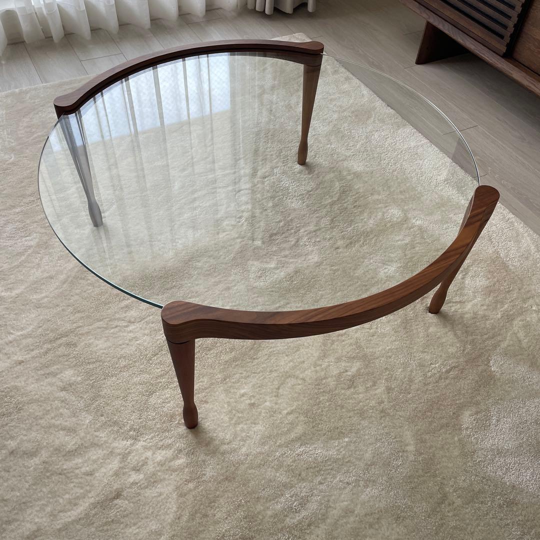 porada ポラダ　ジオット　ガラステーブル