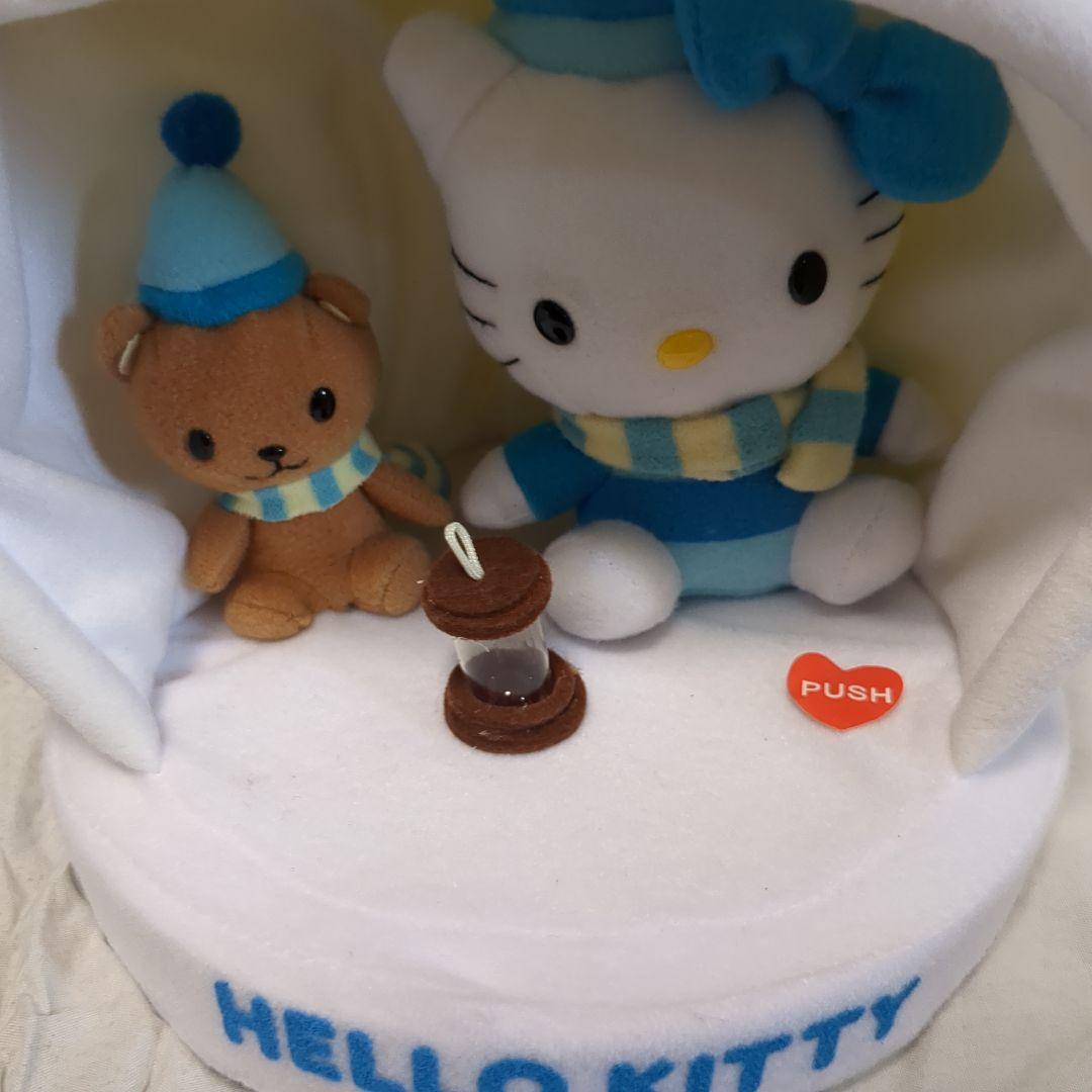 2001年 ハローキティ サンリオキャラクター かまくらオルゴール 動作品