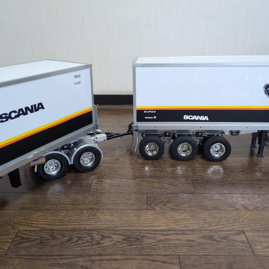 【ピートクロウアームストロングさん専用】タミヤ1/14フラットベッドセミトレ