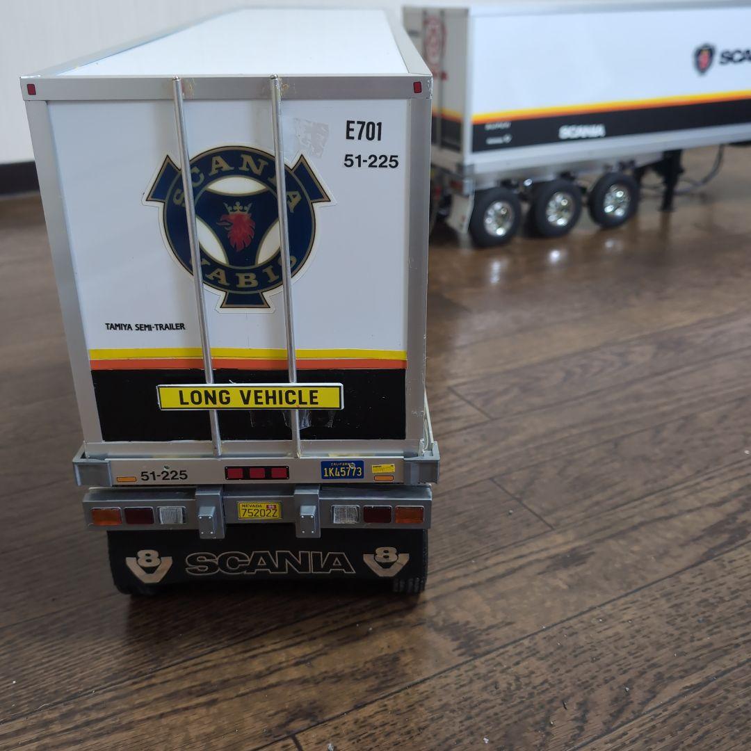 【ピートクロウアームストロングさん専用】タミヤ1/14フラットベッドセミトレ