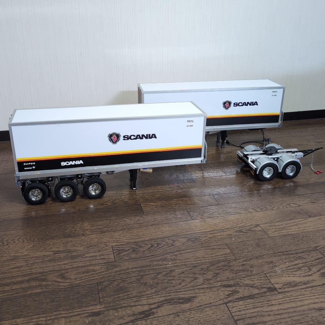 【ピートクロウアームストロングさん専用】タミヤ1/14フラットベッドセミトレ