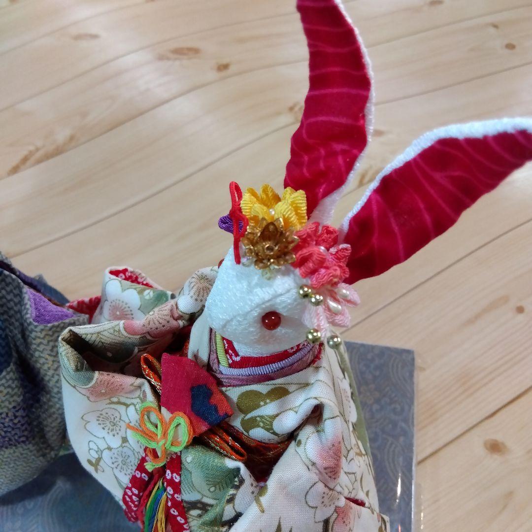 うさぎの雛人形（手作り） お雛様 因幡の白兎 恋のキューピット - メルカリ