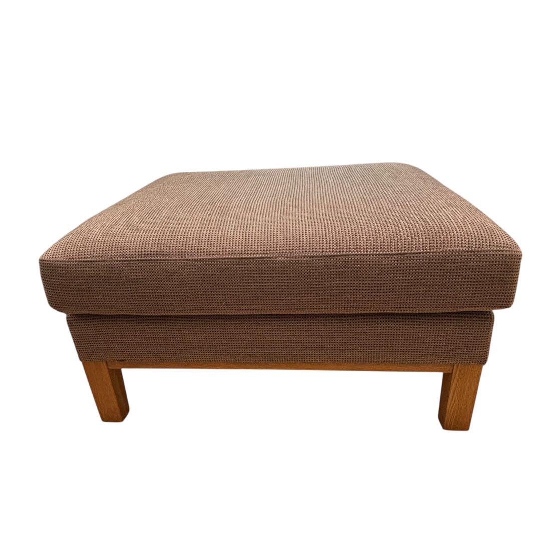 カリモク ソファ　 平織布張 スツール　オットマン