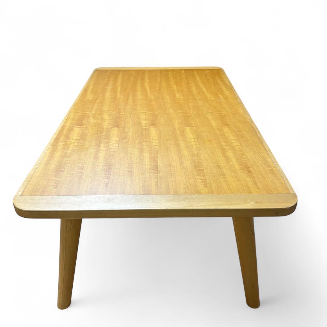 大川家具 センターテーブル　木製　天然木　ローテーブル　北欧　和室