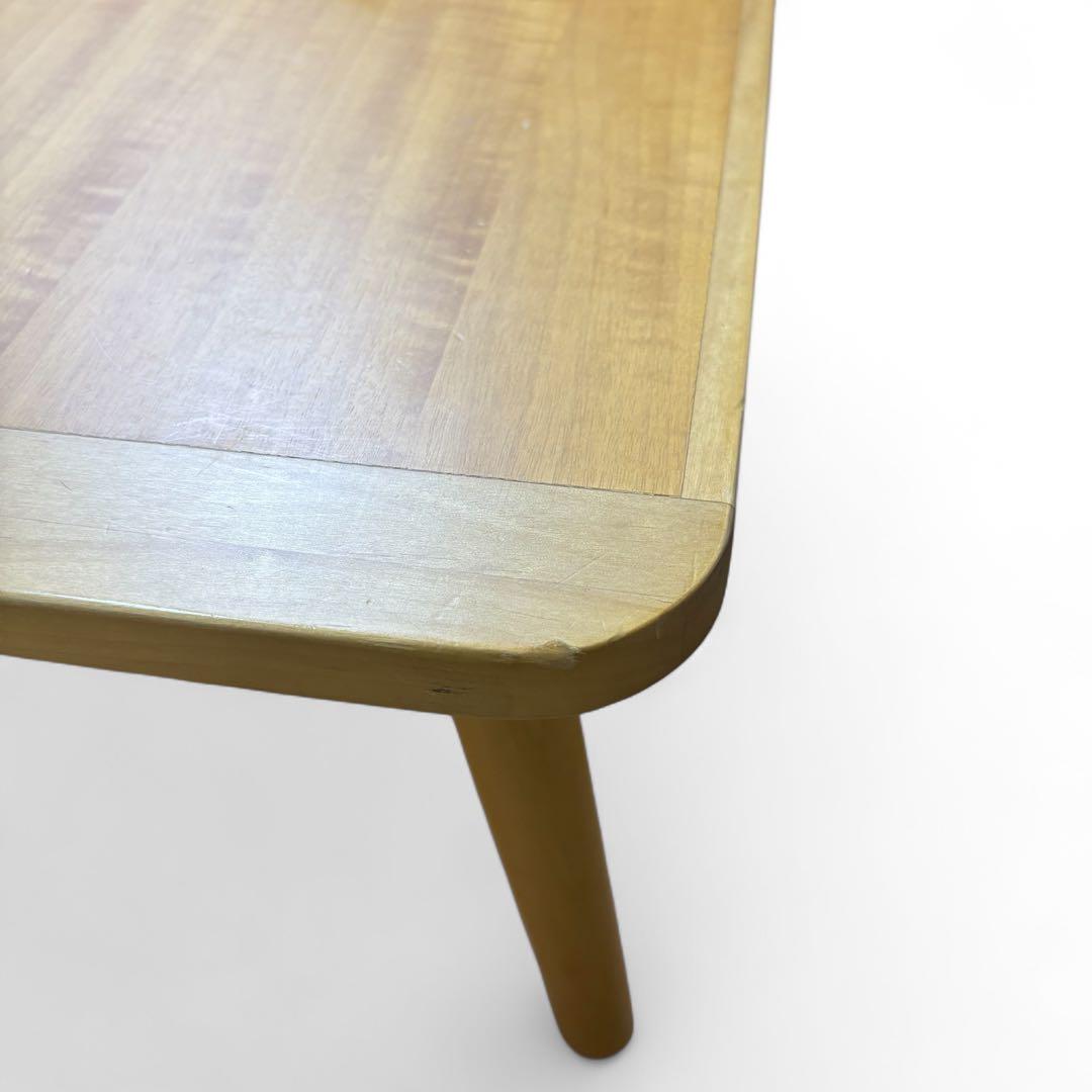 大川家具 センターテーブル　木製　天然木　ローテーブル　北欧　和室