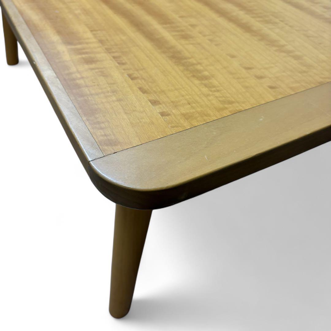 大川家具 センターテーブル　木製　天然木　ローテーブル　北欧　和室