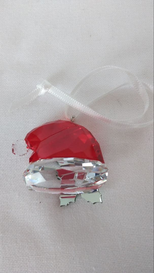 スワロフスキー置物、クリスマスオーナメント。【21800円→19000円値下げ】