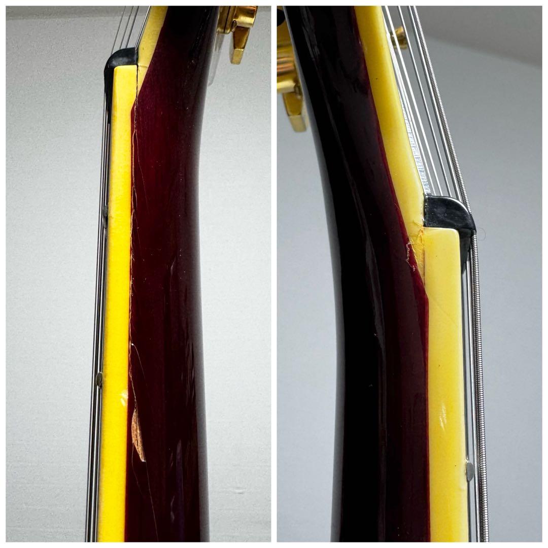 【訳あり】Aria ProⅡ TA-Ⅲ セミアコースティックギター セミアコ