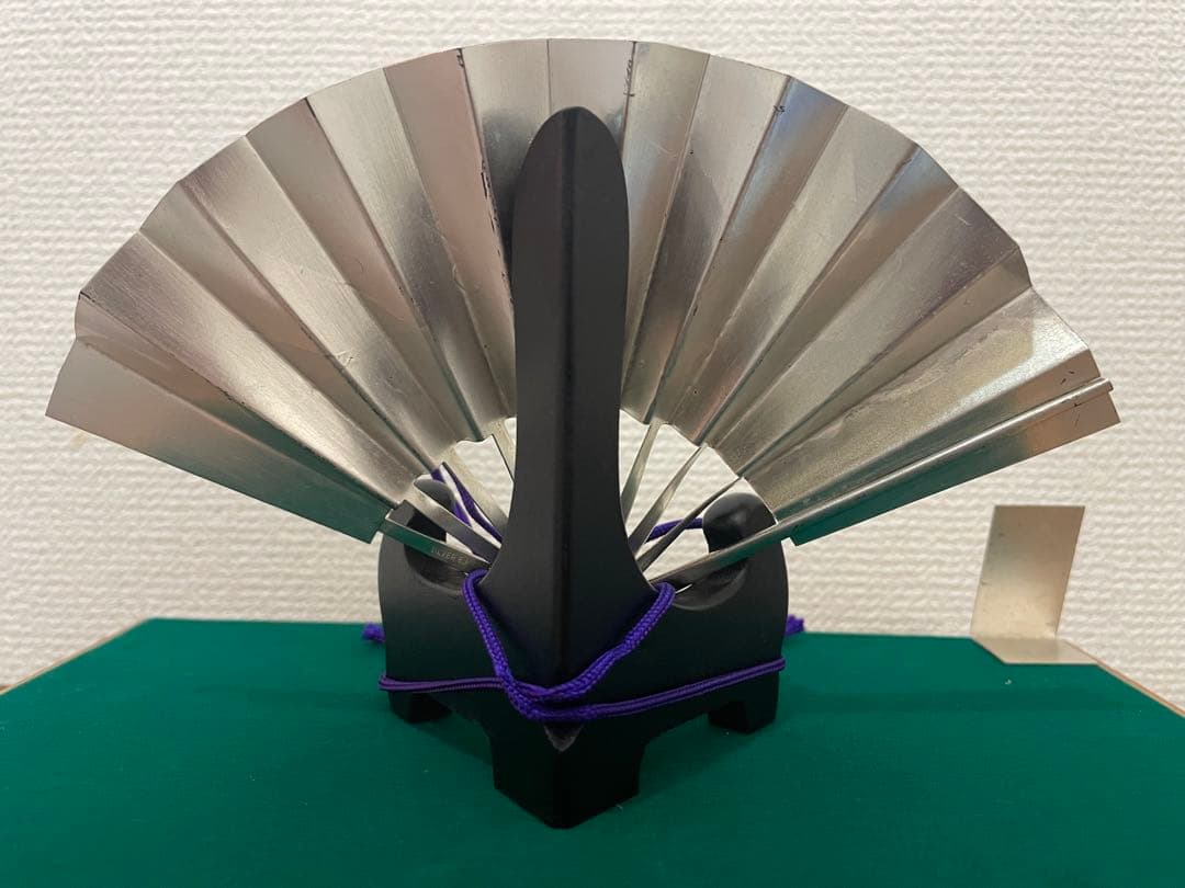 純銀製 飾り扇 金属工芸 秀雄作 シルバー 銀 - メルカリ