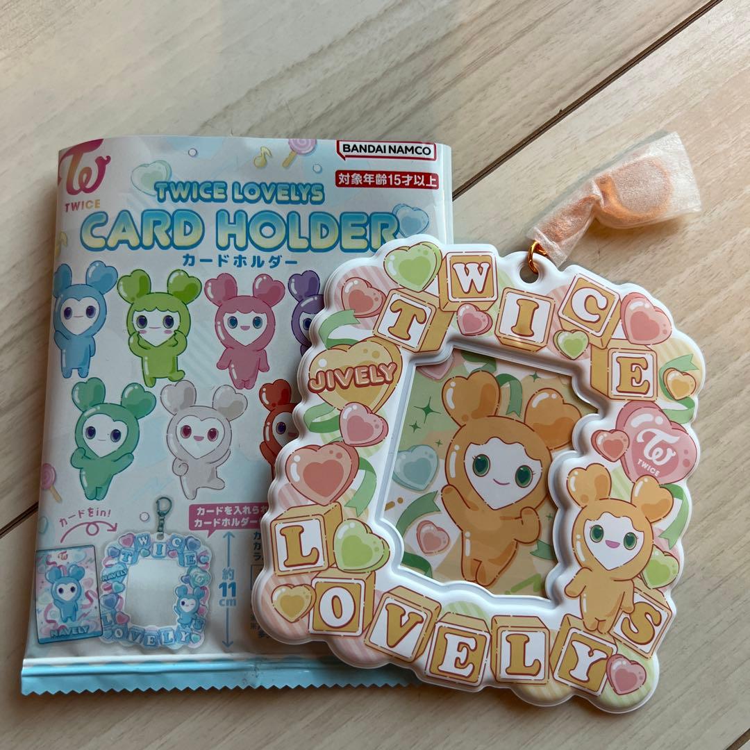 TWICE】ジヒョ ジブリー カードホルダーハートデザインlovelys - メルカリ