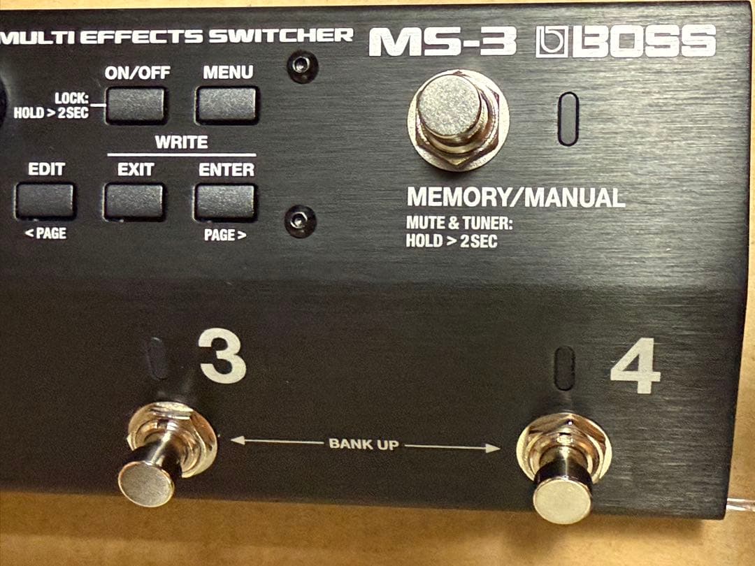 BOSS MS-3 マルチエフェクター スイッチャー 付属品全て有
