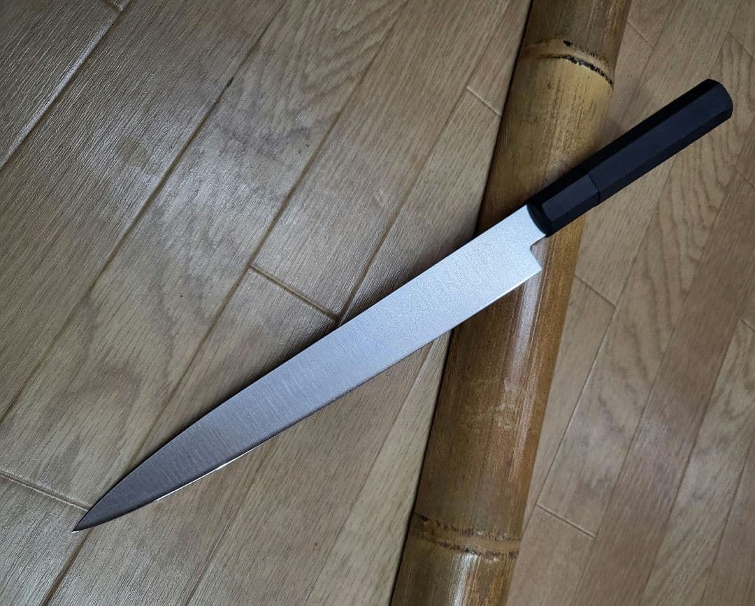 seisei!燕　柳刃包丁　八角柄　8寸24センチ