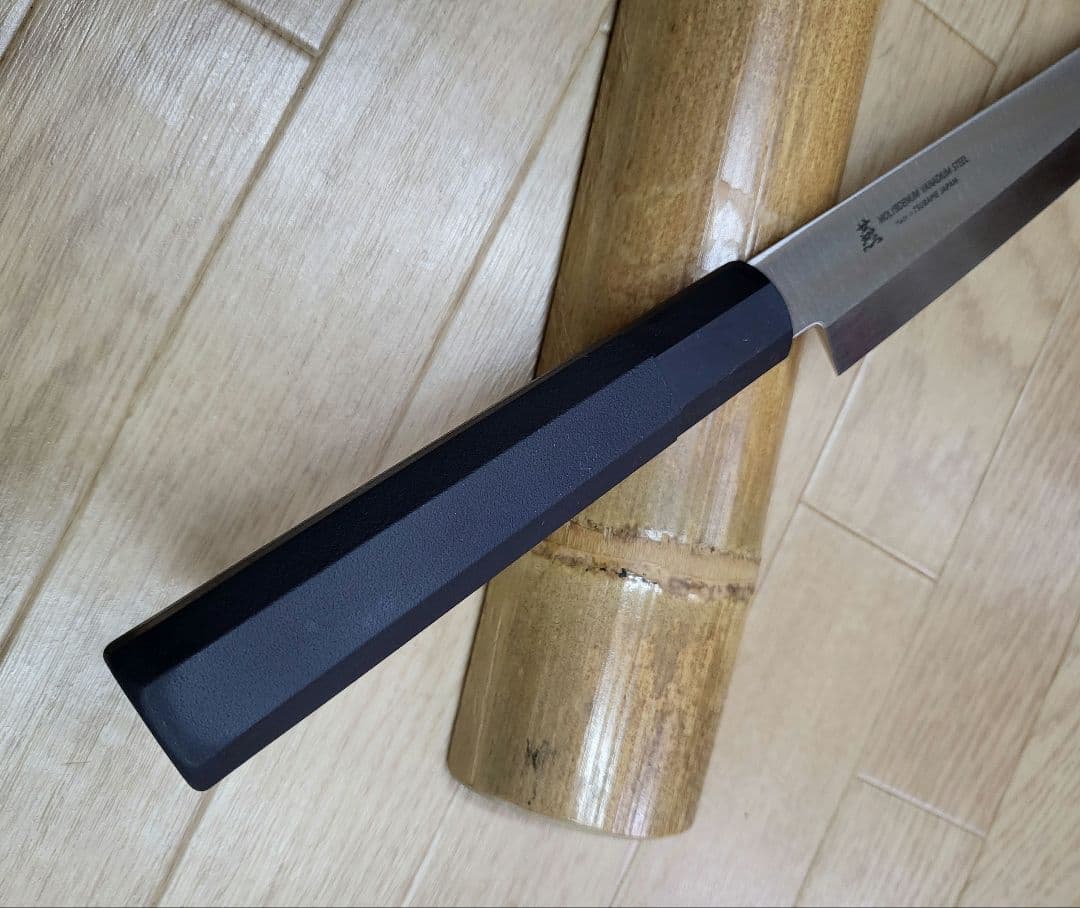 seisei!燕　柳刃包丁　八角柄　8寸24センチ